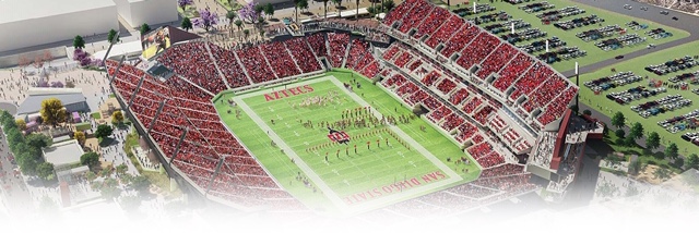 Rendering of Bashor Field at Aztec Stadium